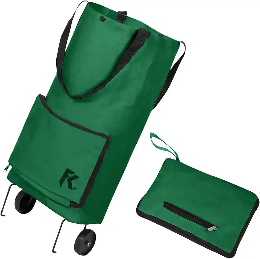 Carrito Compras Plegable Con Ruedas Bolso Fk23-05