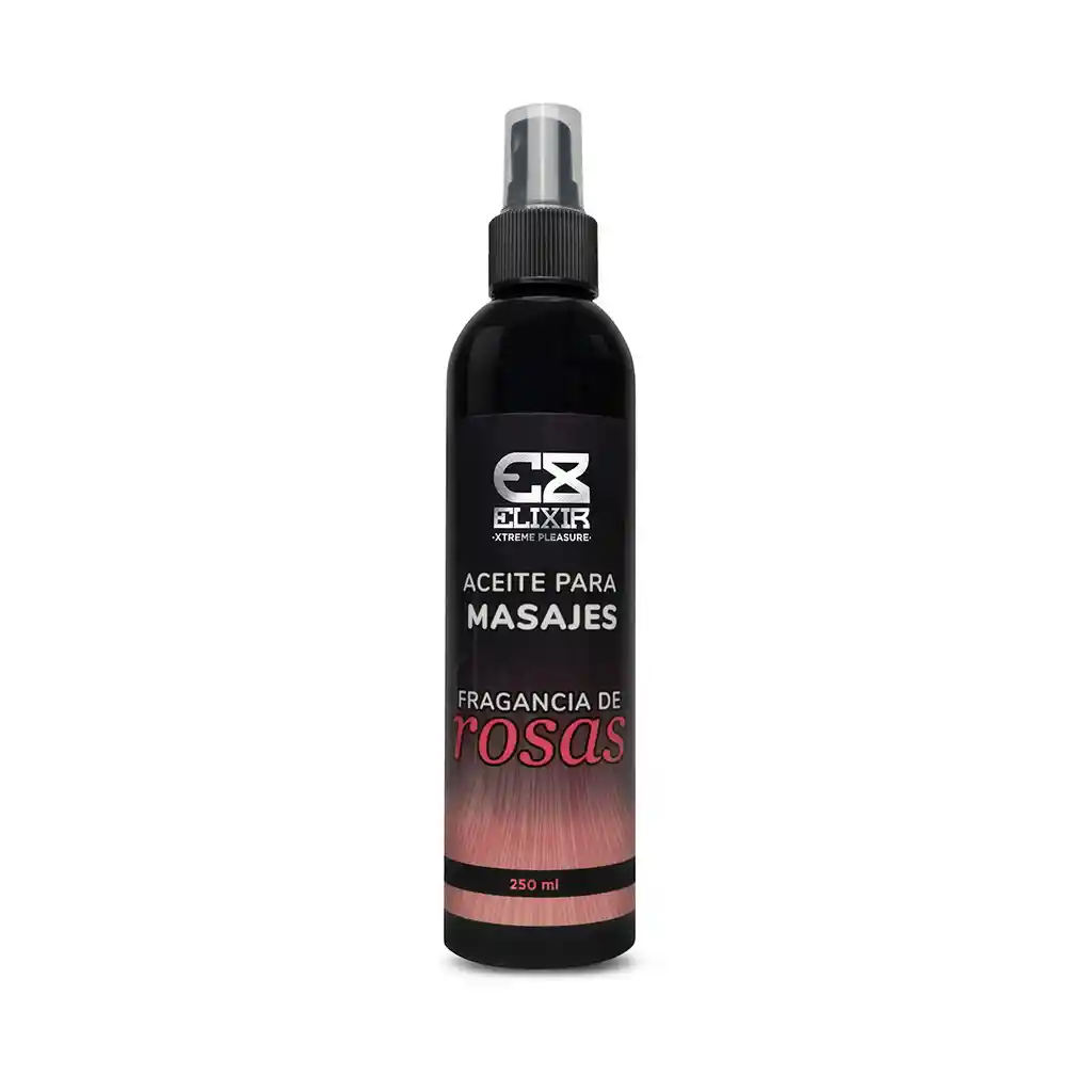 Aceite Para Masajes Rosas 250 Ml Elixir