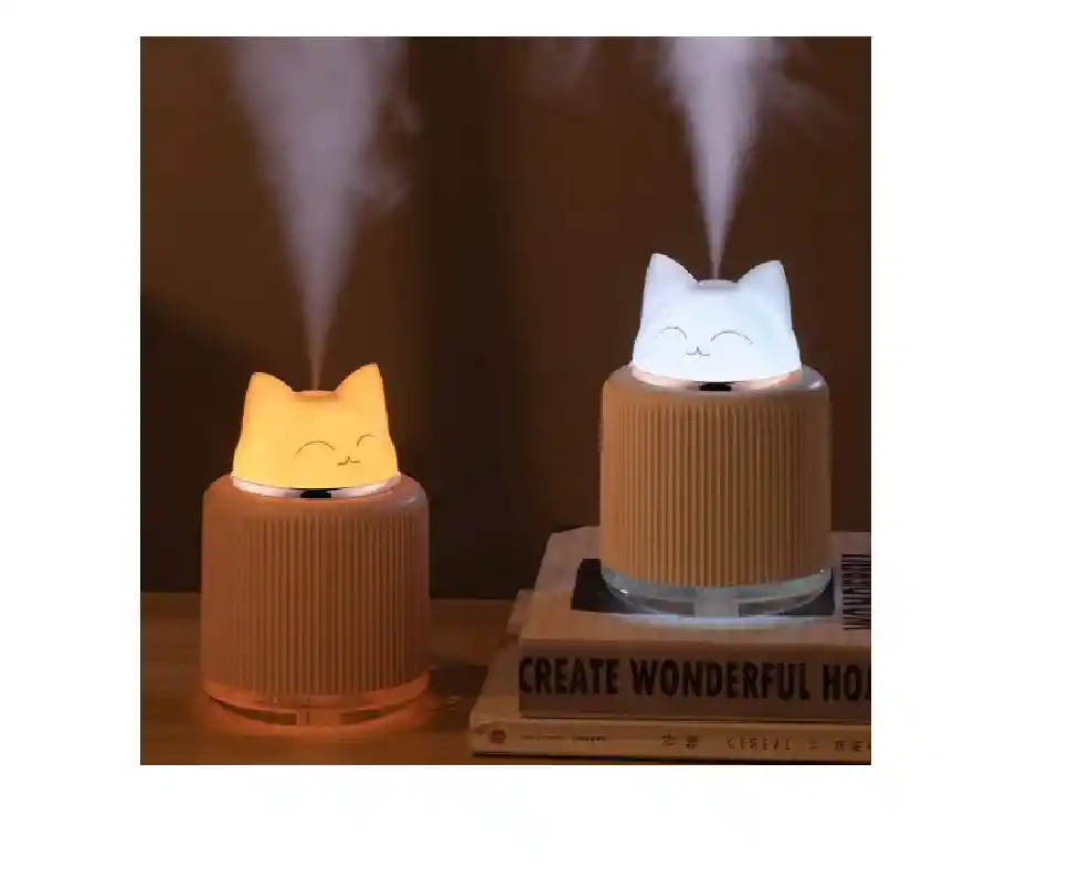 Mini Humidificador De Gato Lindo