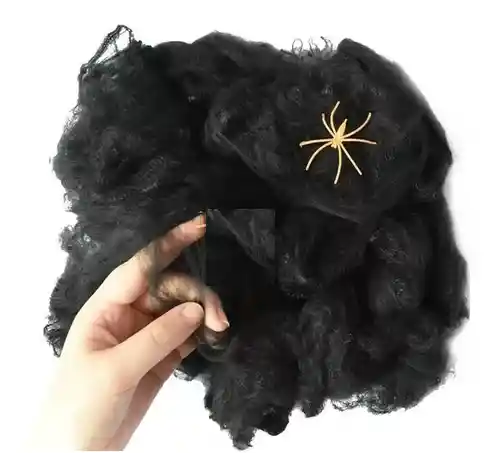 Telaraña Negra Hallowen