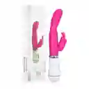 Vibrador Doble Estimulación Rabbit Morado G Point Bar Magic