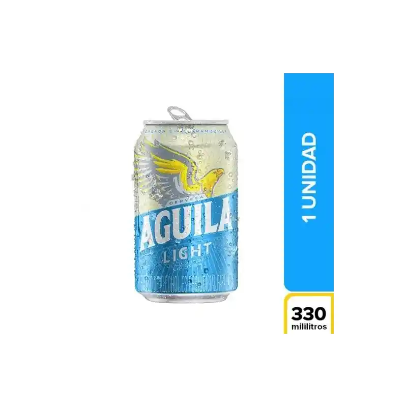 Aguila Ligth 330ml Lata