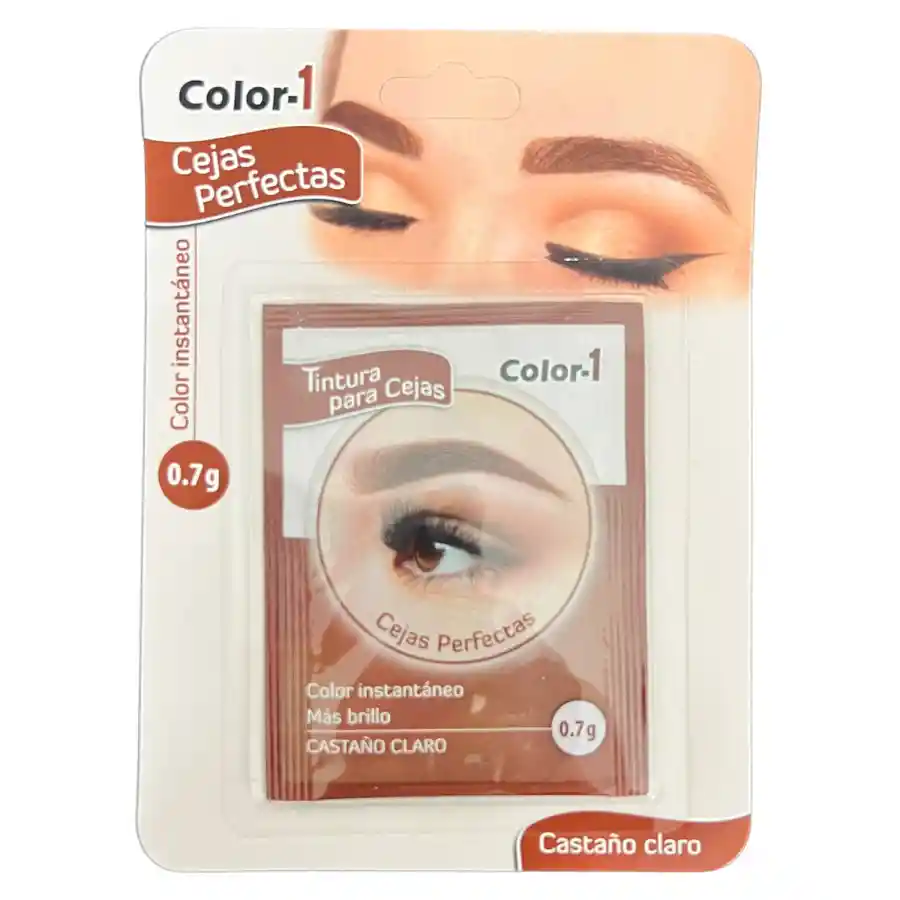 Tintura Para Cejas Color 1 - Castaño Claro