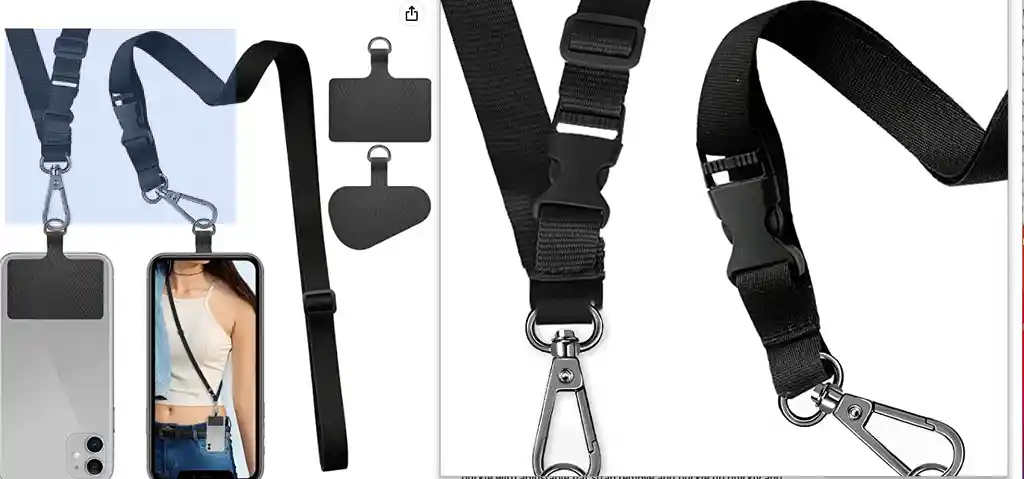 Cordon De Seguridad Por Celulares, Cell Phone Lanyard Security