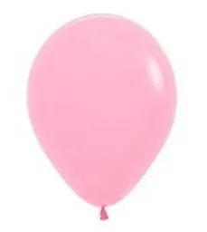 Globo Rosado Con Helio