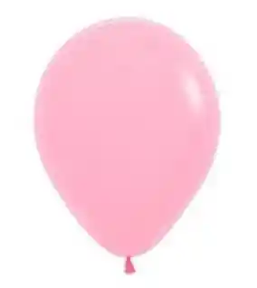 Globo Rosado Con Helio