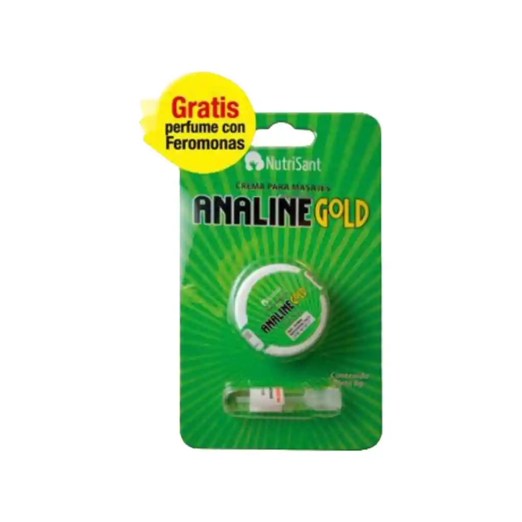 Dilatador Anal Lubricante Intimo Analine Gold X 6gr