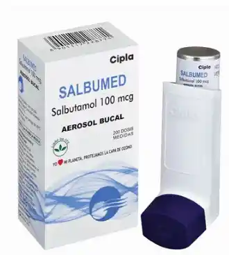 (salbumed) Salbutamol 100 Mcp Inhalador