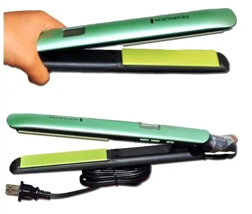 Plancha Alisadora Remington Shine Therapy Aguacate, S9960 Color Verde