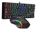 Redragon K552-rgb-ba Combo De Teclado Mecánico Y Mouse