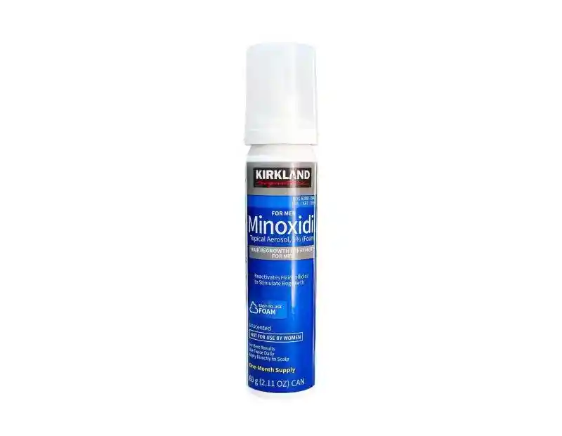 Minoxidil Kirkland Aerosol Topico Espuma 60g