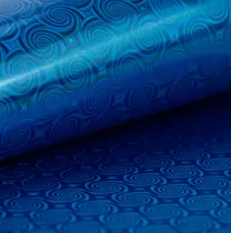 Papel Holografico Metalizado Azul