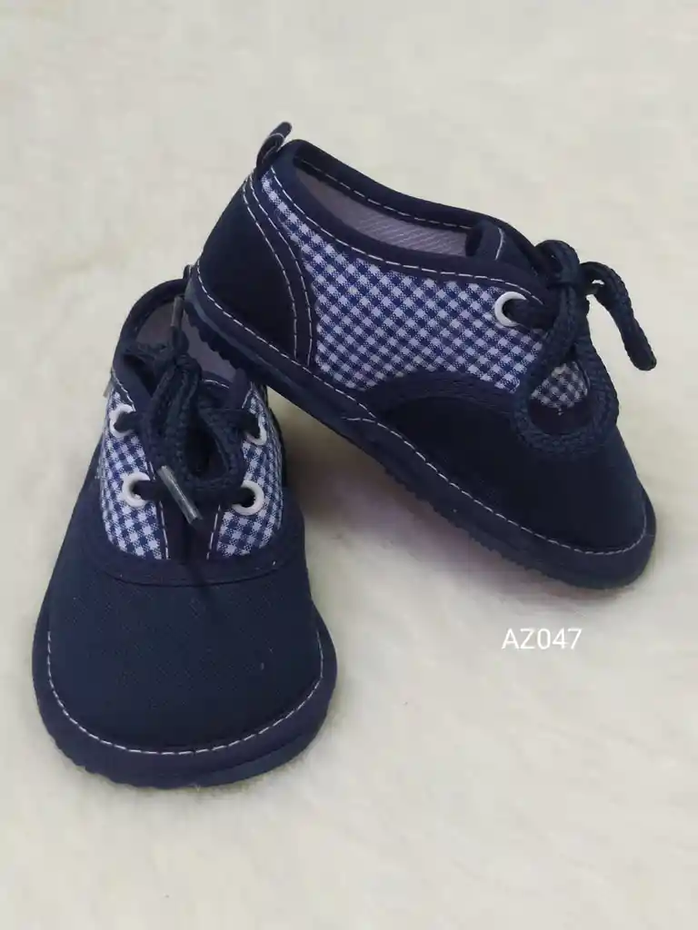 Zapato Azul Oscuro Niño Talla 18 Suela Antideslizante