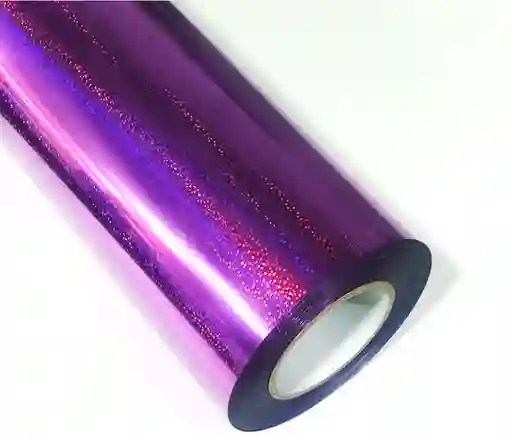 Papel Holografico Metalizado Morado