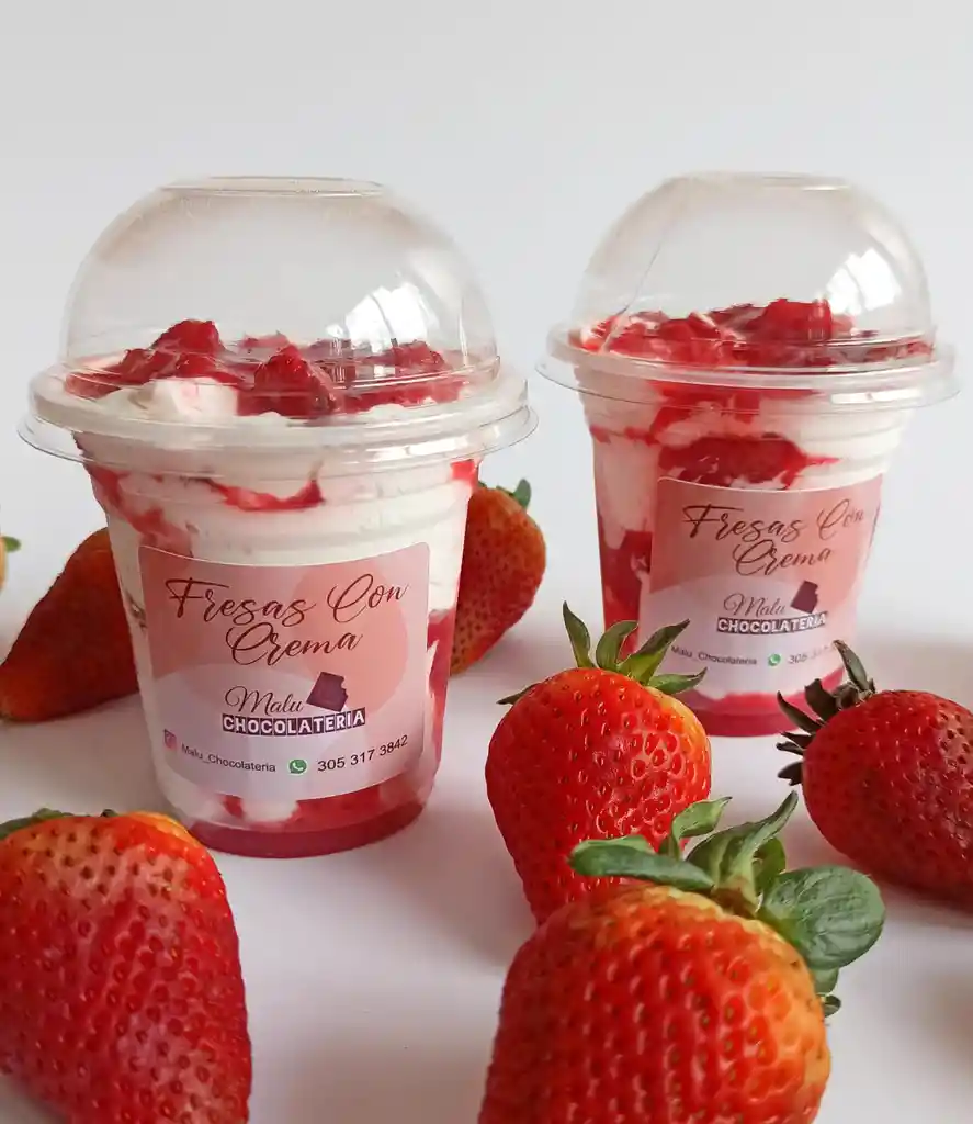 Fresas Con Crema