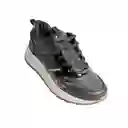 Zapato Dama Calzado Mujer Tenis Casual Karla Chacon Indira Negro/35