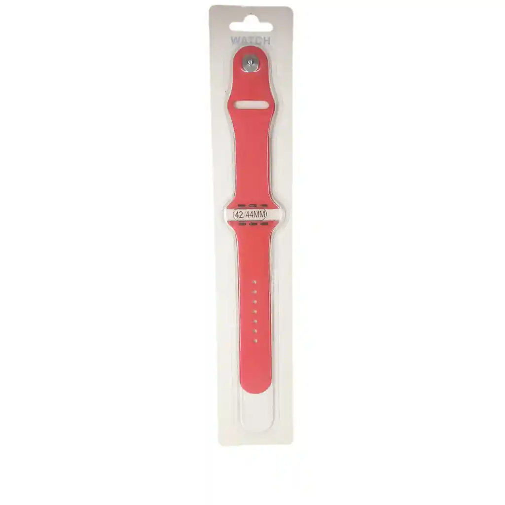 Pulso Correa Silicona Iphone Smartwatch Rojo Talla 42 Mm/44 Mm