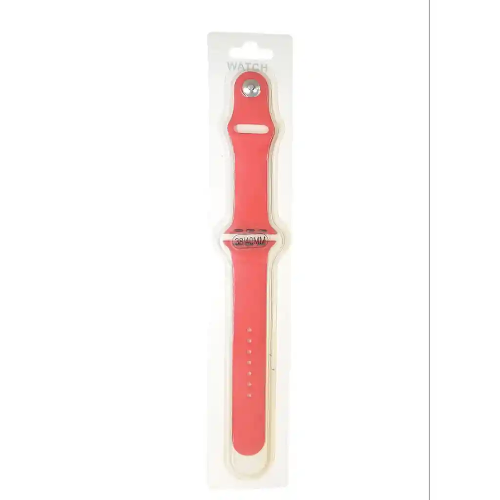 Pulso Correa Silicona Iphone Smartwatch Rojo Talla 38 Mm/40 Mm