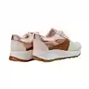 Zapato Dama Calzado Mujer Tenis Casual Karla Chacon Celine Beige/35