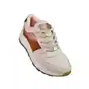 Zapato Dama Calzado Mujer Tenis Casual Karla Chacon Celine Beige/35