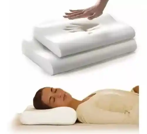 Almohada Memory Pillow Ortopédica Indeformable Con Aloe Vera