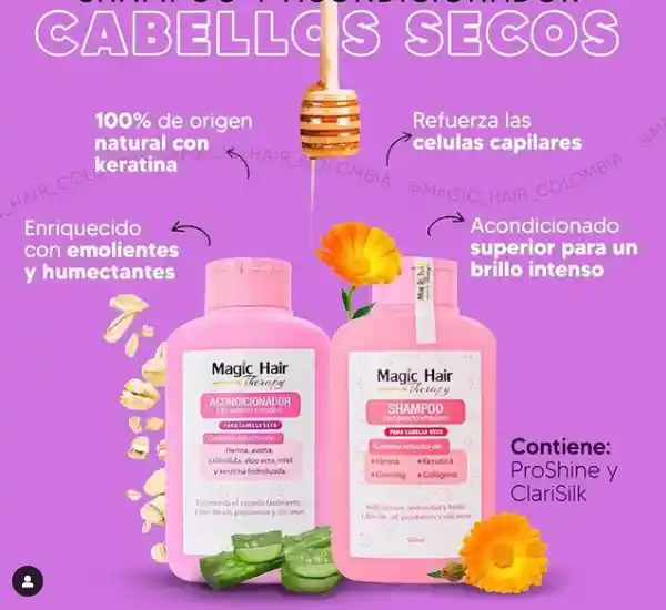 Acondicionador Crecimiento Del Cabello Seco |magic Hair