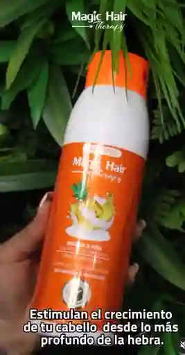 Shampoo Anticaida Del Cabello Natural Sin Sal |magic Hair