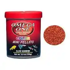 Alimento Para Peces Omega Mini Pellets 100 Gr