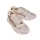 Zapato Dama Calzado Mujer Tenis Casual Karla Chacon Isamar Beige/35