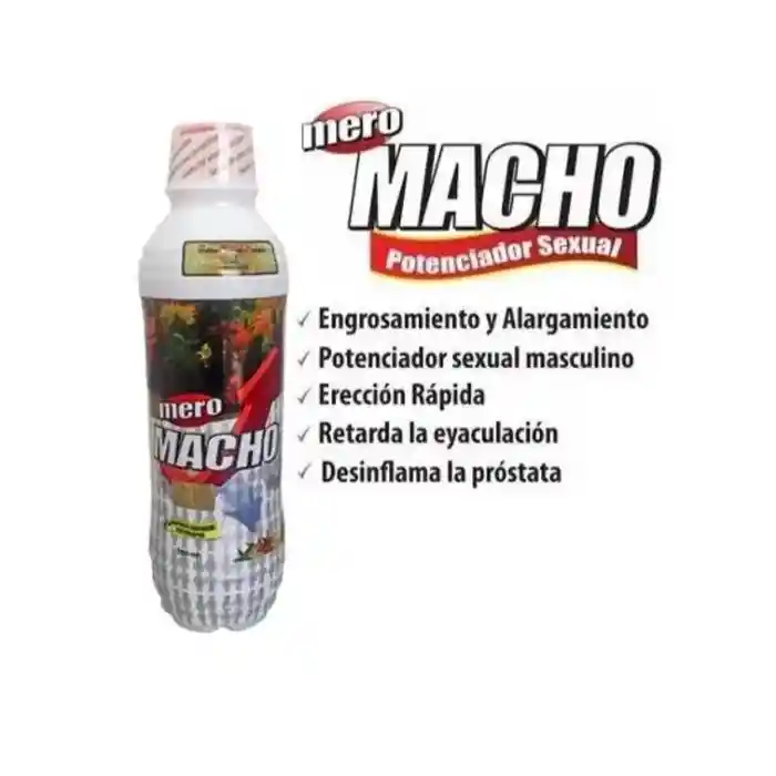 Potenciador Y Estimulante Sexual Vitafer-l Jarabe 500 Ml + Potenciador Masculino Sexual Mero Macho 500 Ml