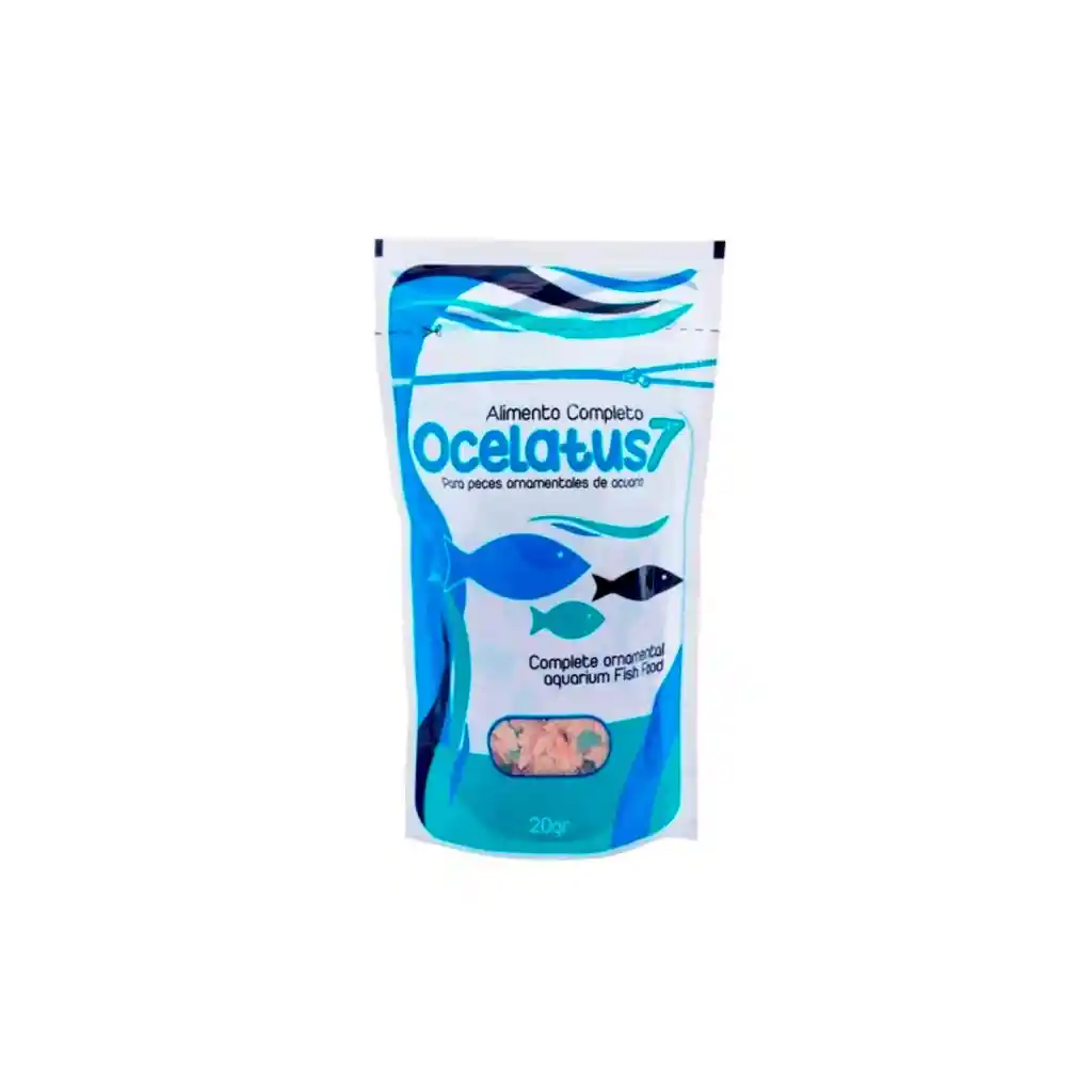 Alimento Para Peces Ocelatus 20 Gr