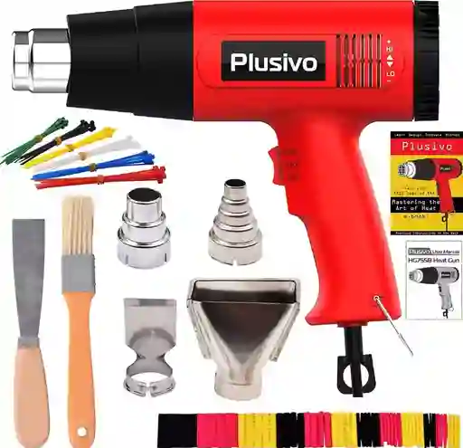 Pistola Calor 2000w 120v Arte Laminas Adhesivas Silk Forrar
