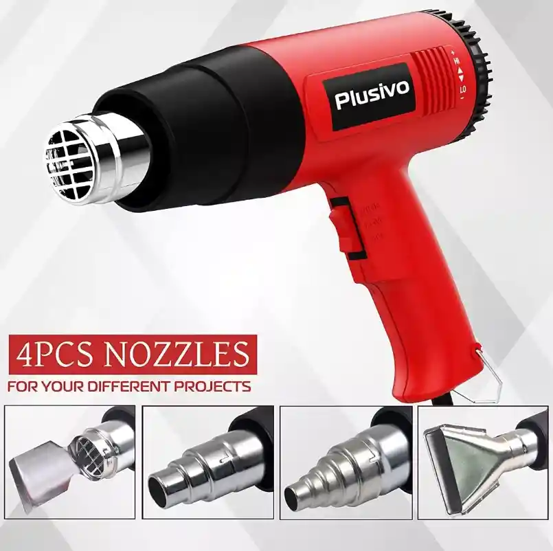 Pistola Calor 2000w 120v Arte Laminas Adhesivas Silk Forrar