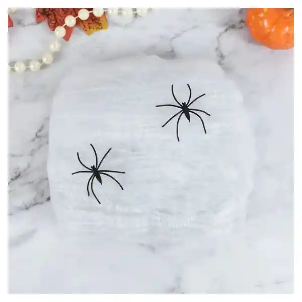 Telaraña Blanca Halloween