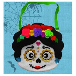 Bolso De Catrina Para Dulces Halloween