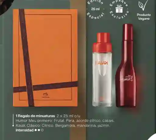 Estuche Mini De Kaiak Y Humor 25 Ml C/u.