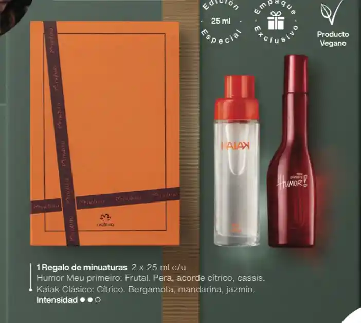 Estuche Mini De Kaiak Y Humor 25 Ml C/u.