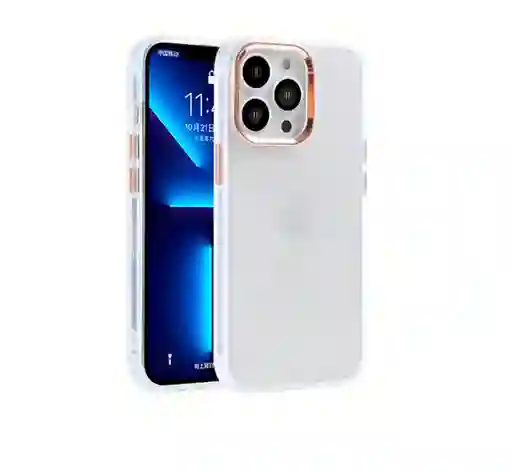 Case, Estuche ,forro Mate Transparente Blanco
