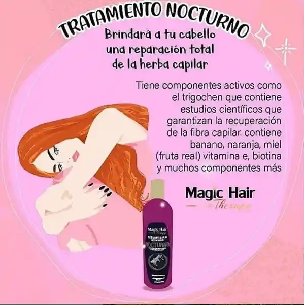 Tratamiento Capilar Nocturno | Magic Hair