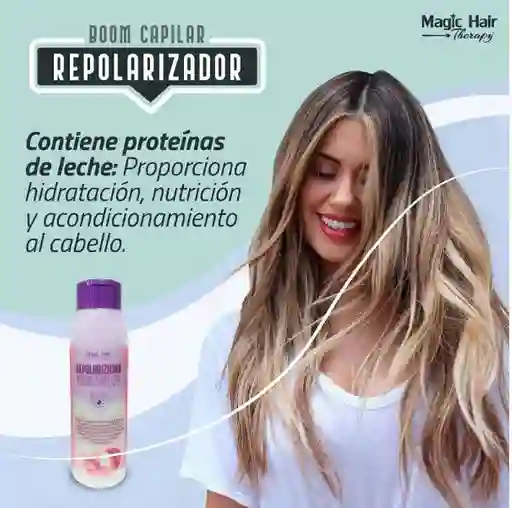 Boom Repolarizador | Magic Hair