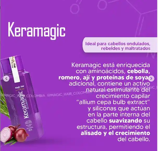 Keratina Keramagic Alisador | Magic Hair