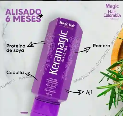 Keratina Keramagic Alisador | Magic Hair