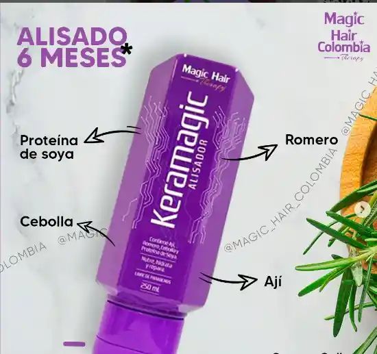 Keratina Keramagic Alisador | Magic Hair