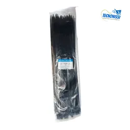 Amarre Negro/ Correas De Nailon Auto Bloqueantes 40cm X 100
