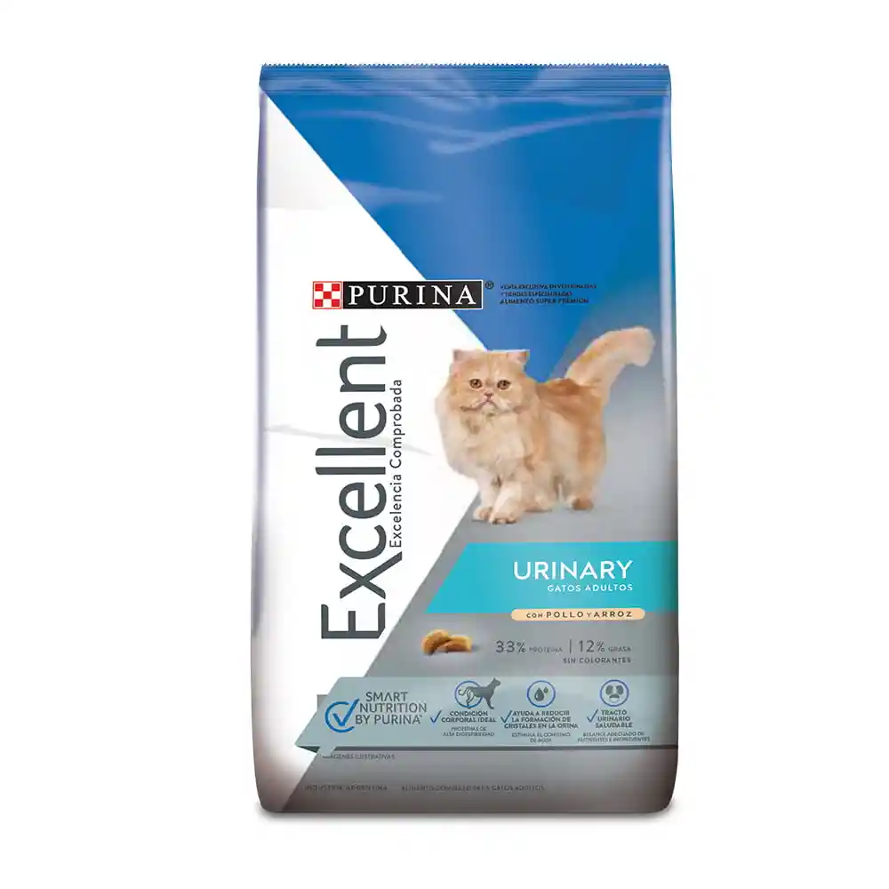 Alimento Purina Excellent Para Gato - Cuidado Urinario X 1kg