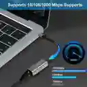 Adaptador Ethernet Usb Rj45 Lan Hub Alta Velocidad