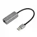 Adaptador Ethernet Usb Rj45 Lan Hub Alta Velocidad