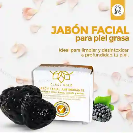 Jabon Facial Antioxidante | Class Gold