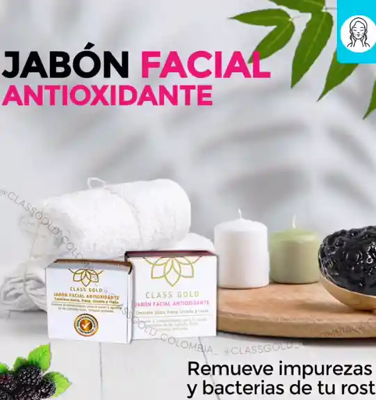 Jabon Facial Antioxidante | Class Gold