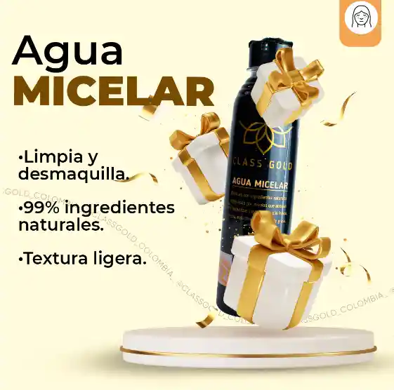 Agua Micelar | Class Gold